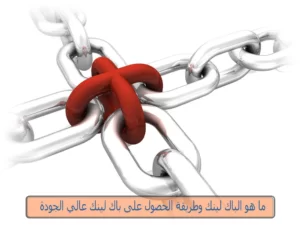 ما هو الباك لينك وطريقة الحصول على باك لينك عالي الجودة